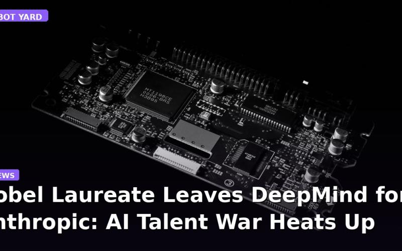 Nobel Laureate Leaves DeepMind for Anthropic: AI Talent War Heats Up