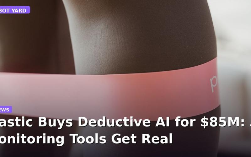 Elastic Buys Deductive AI for $85M: AI Monitoring Tools Get Real