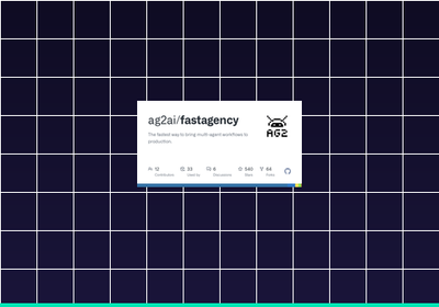 FastAgency — Multi-Agent Workflow Deployment for Development Teams