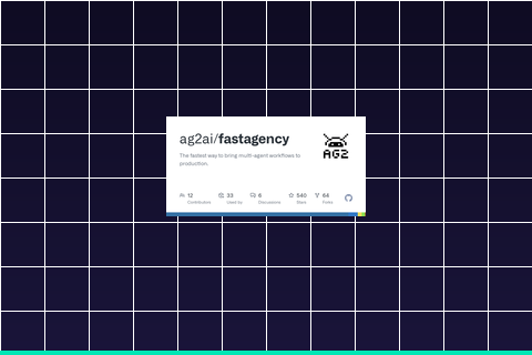 FastAgency — Multi-Agent Workflow Deployment for Development Teams