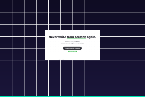 Moonbeam — AI-powered blog writing for small business owners