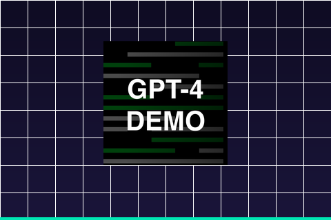 GPT-4 Demo — AI Application Showcase for Small Business Owners